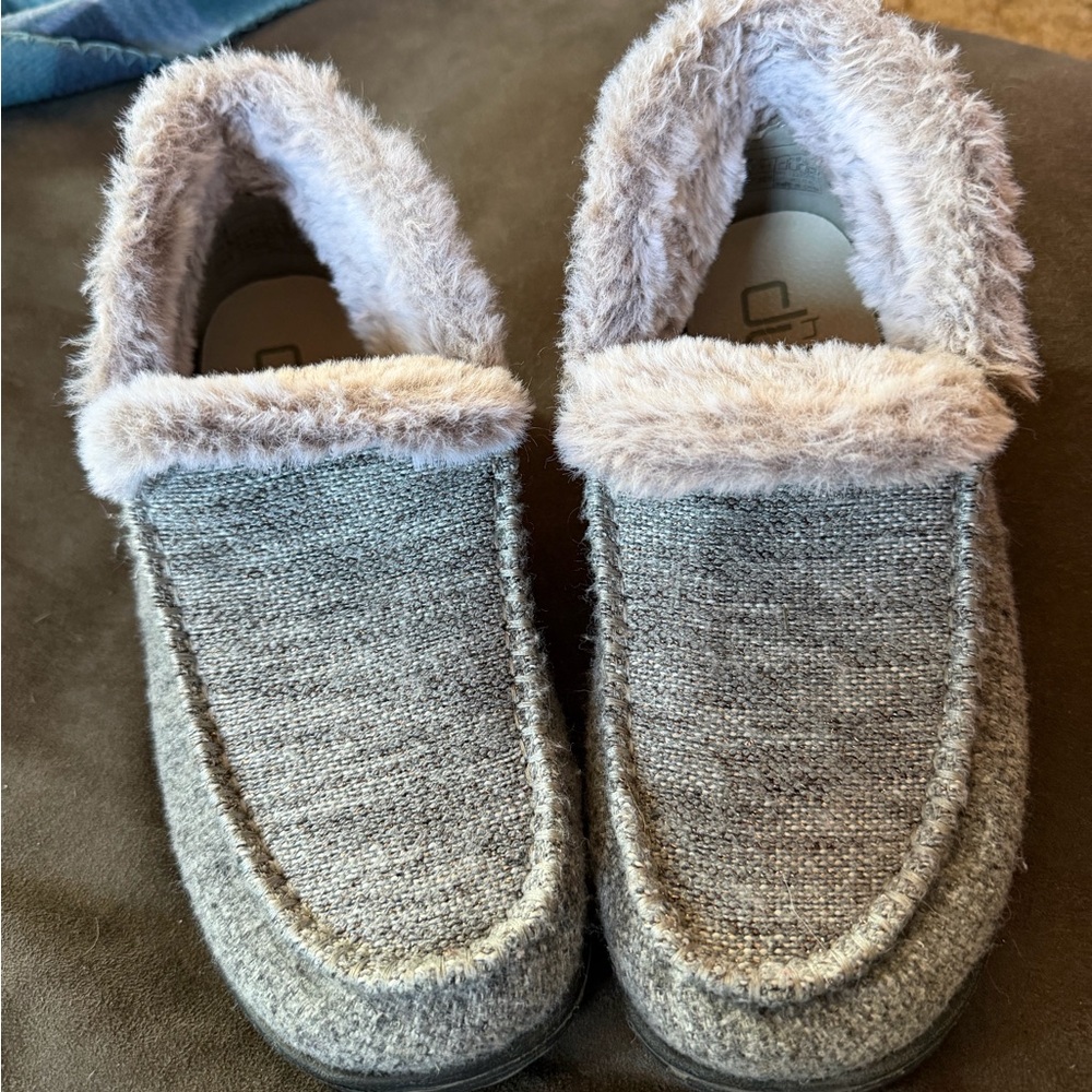 Hey Dude Denny Sleet Ankle Booties with Faux Fur